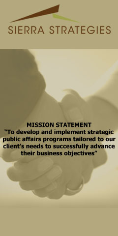 Lobbying and consulting services based on a common sense and straightforward approach.