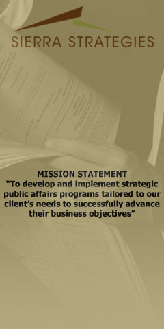 Lobbying and consulting services based on a common sense and straightforward approach.